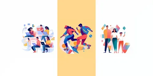 Big Tech Corporate Art Style generated by midjourney