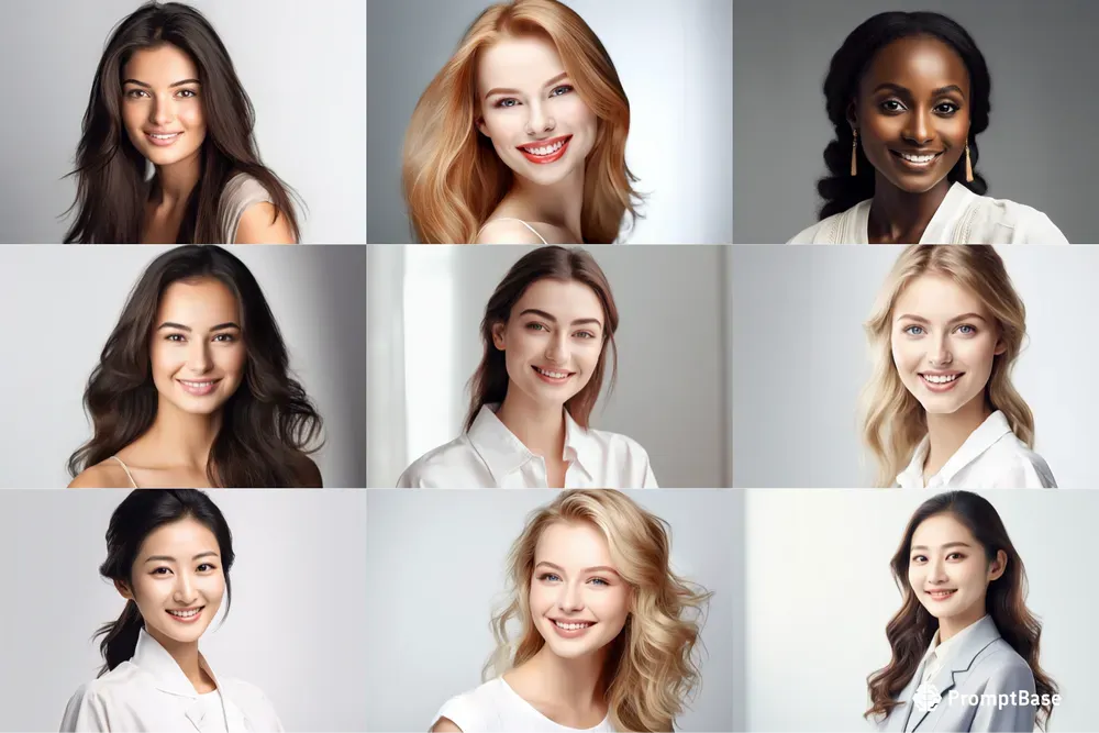 Smiling Beauty Stock Photos