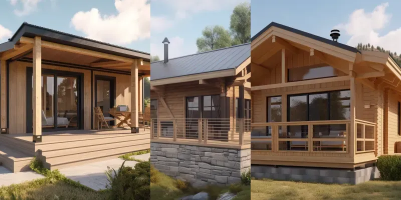Wooden Houses generated by undefined