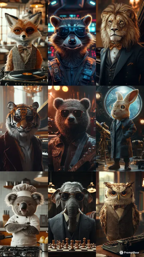 Animals In Human Jobs