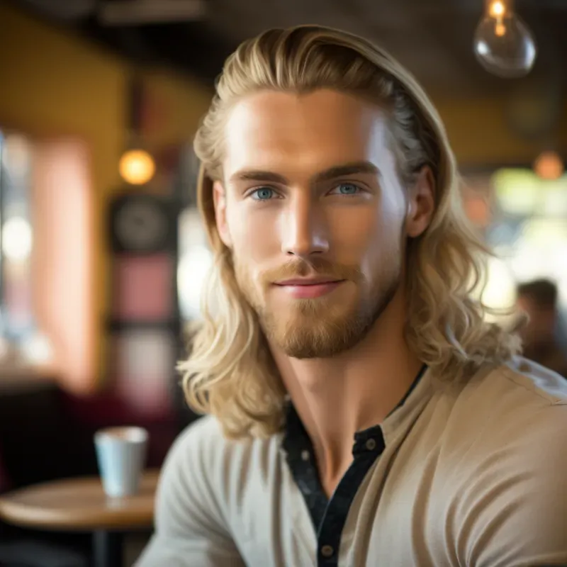 Realistic Male Model Portraits