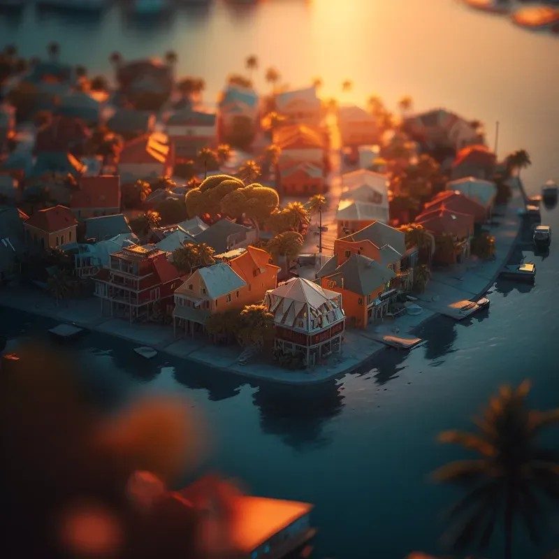 Drone Shot Views Nature Cities