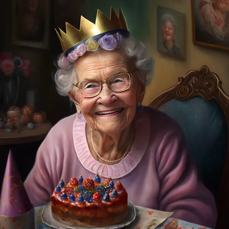Realistic Family Birthday Portraits