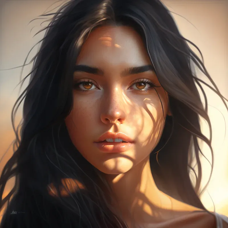 Woman Models Girls Portraits