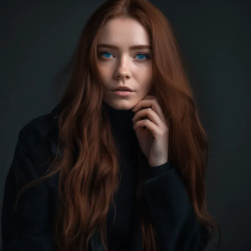 Realistic Women Portrait Photos