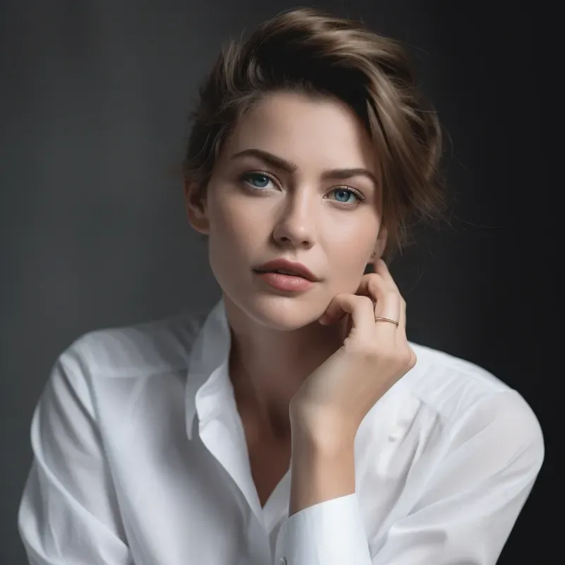 Realistic Women Portrait Photos