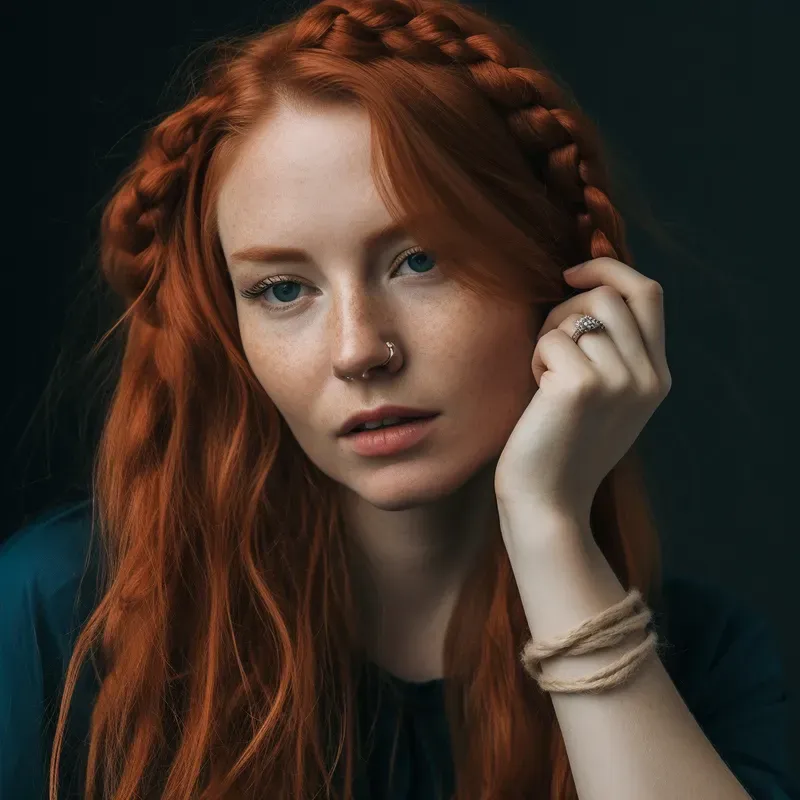 Realistic Women Portrait Photos