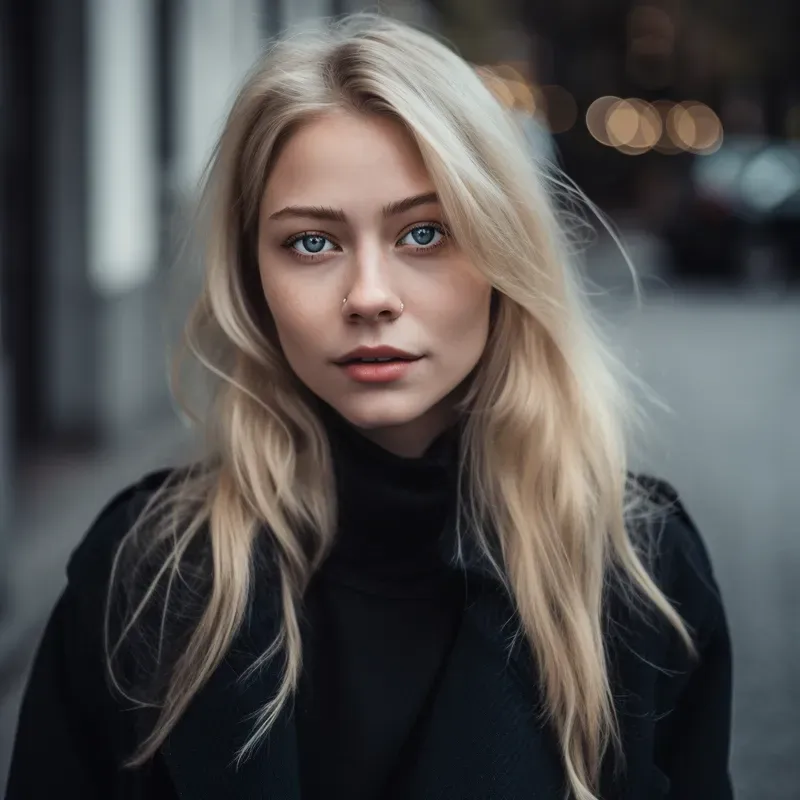 Realistic Women Portrait Photos