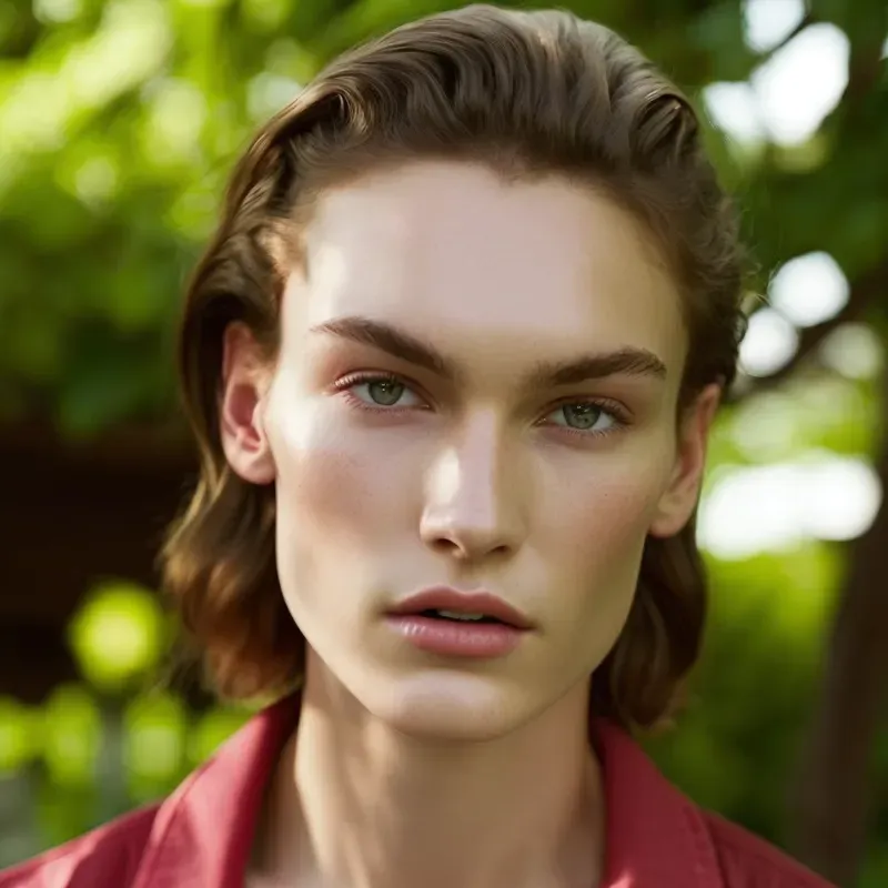 Realistic Women And Men Daily Portraits