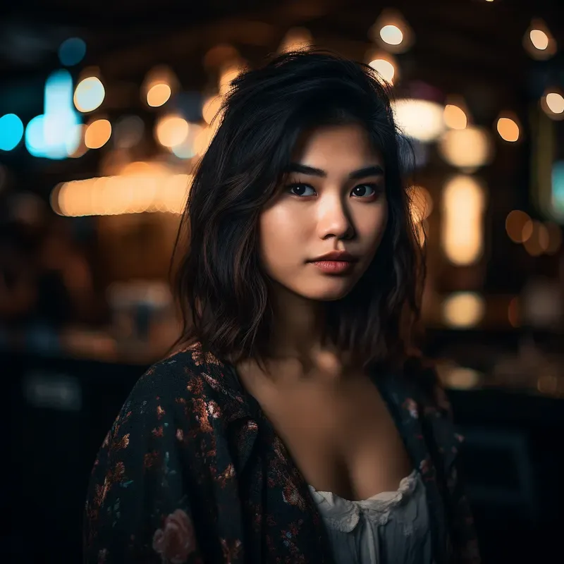 Beautiful Realistic Portraits At Night