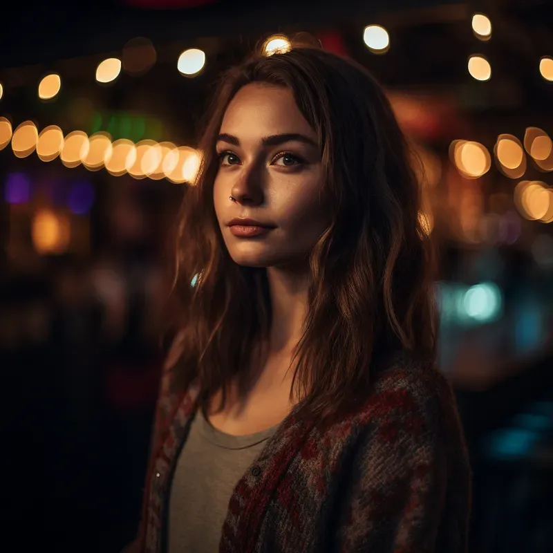 Beautiful Realistic Portraits At Night