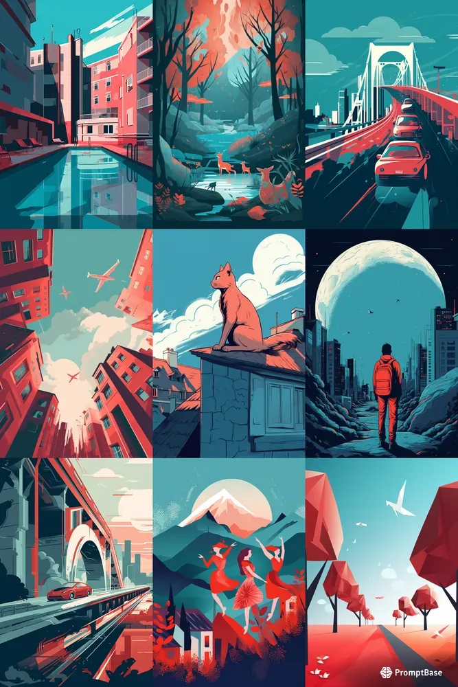 Flat Illustration Maker