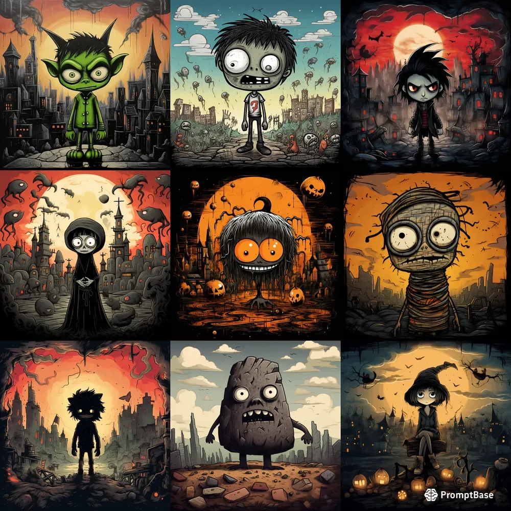 Crazy Horror Characters