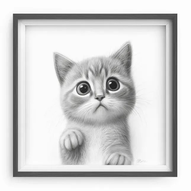 Graphite Sketches Of Animals