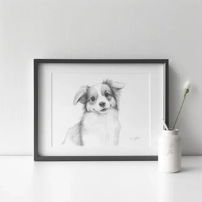 Graphite Sketches Of Animals