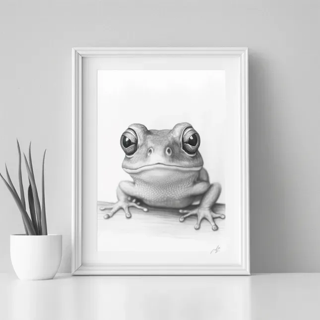 Graphite Sketches Of Animals