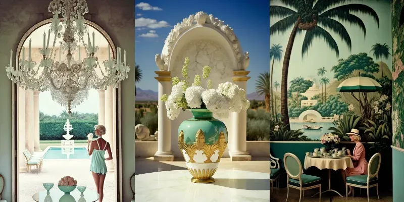 1950s High-end Home Product Photographs generated by undefined