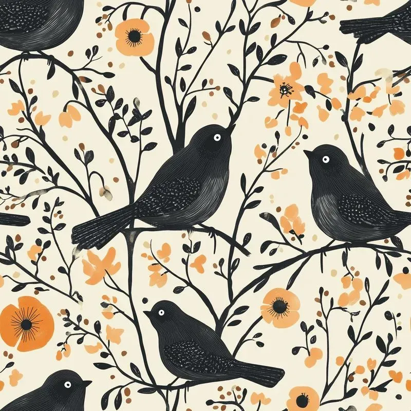 Seamless Spooky Cute Patterns