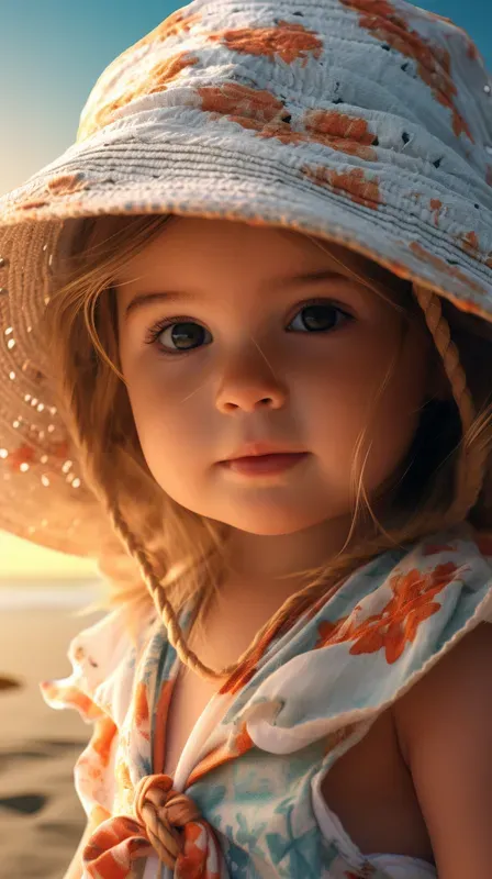 Cute Baby Girlboy Photography Realistic