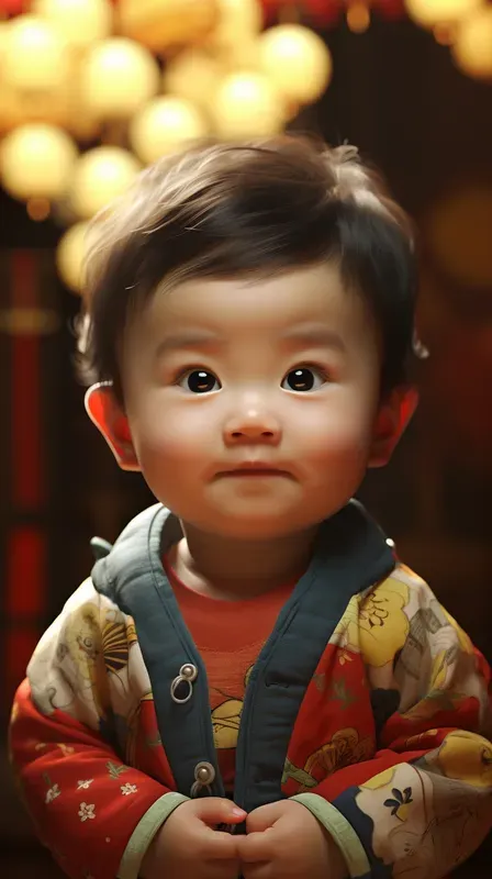 Cute Baby Girlboy Photography Realistic