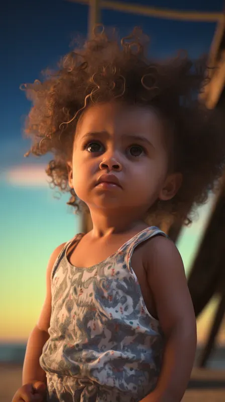 Cute Baby Girlboy Photography Realistic