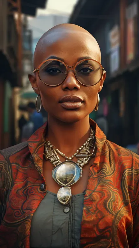 Very Realistic Female Model Portraits