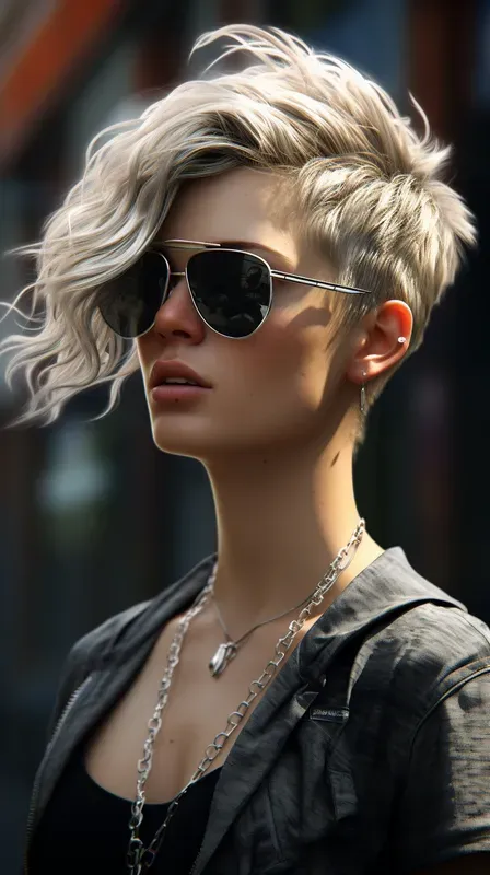 Very Realistic Female Model Portraits