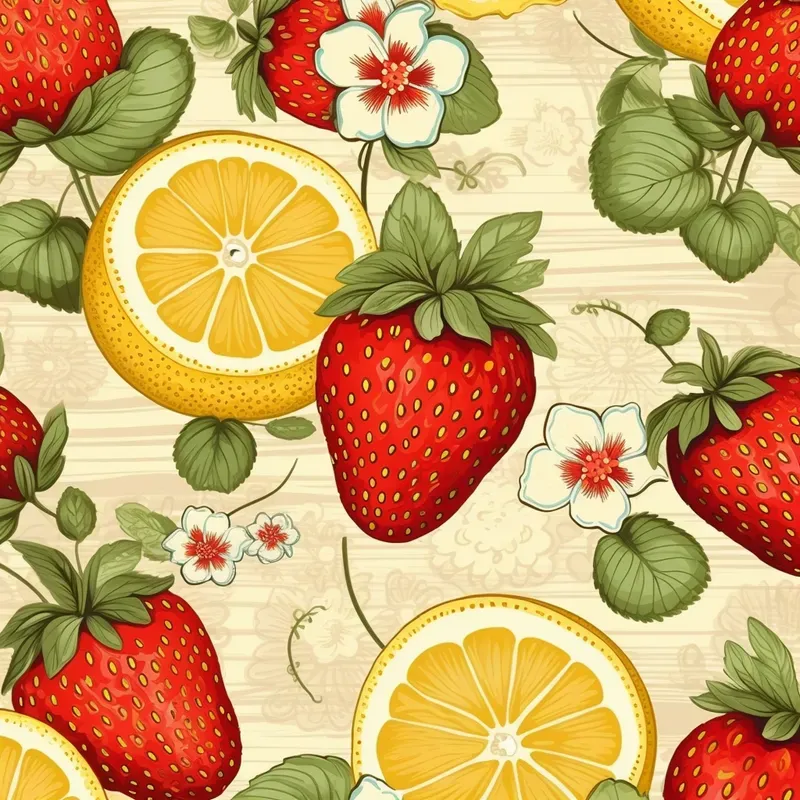 Fruit Patterns For Wrapping Papers