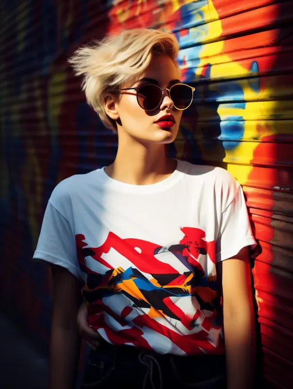 Women In Front Of Graffiti Wall Photos