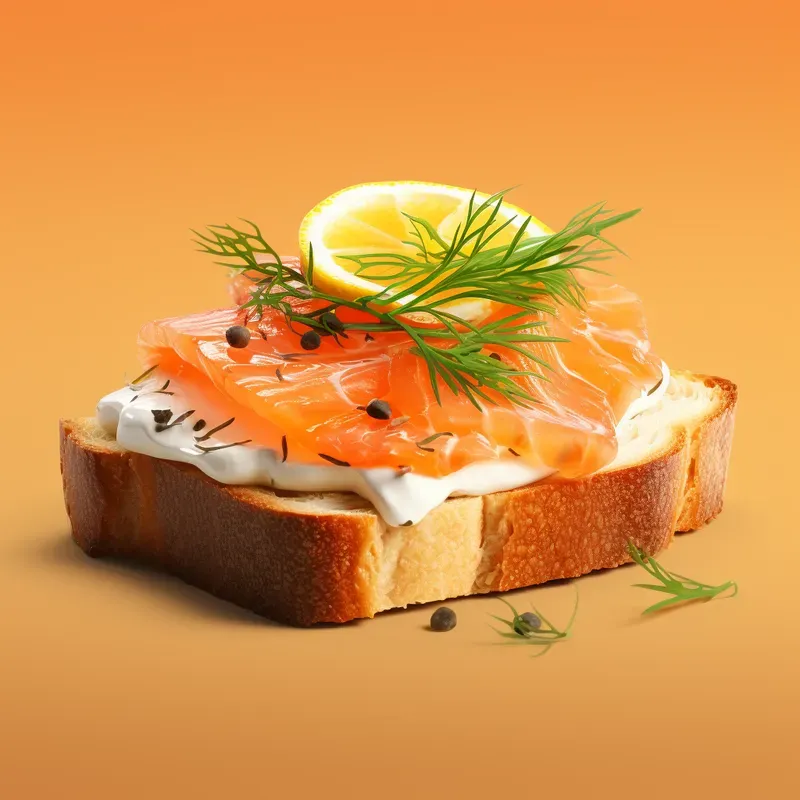 Realistic Toast Food Photographs