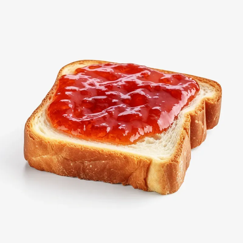 Realistic Toast Food Photographs