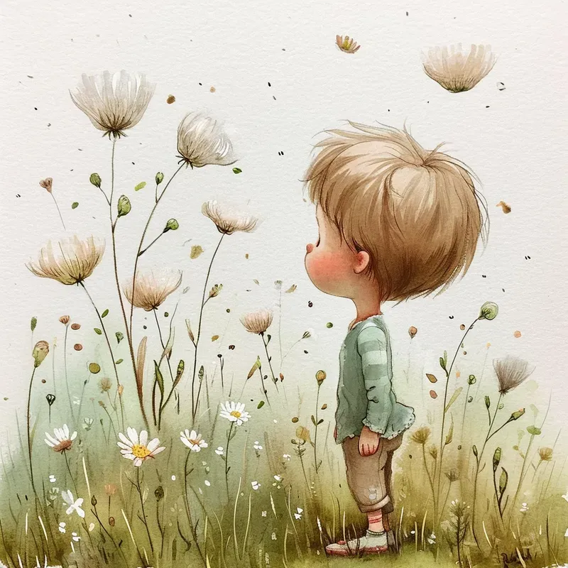 Cute Children Storybook Illustrations
