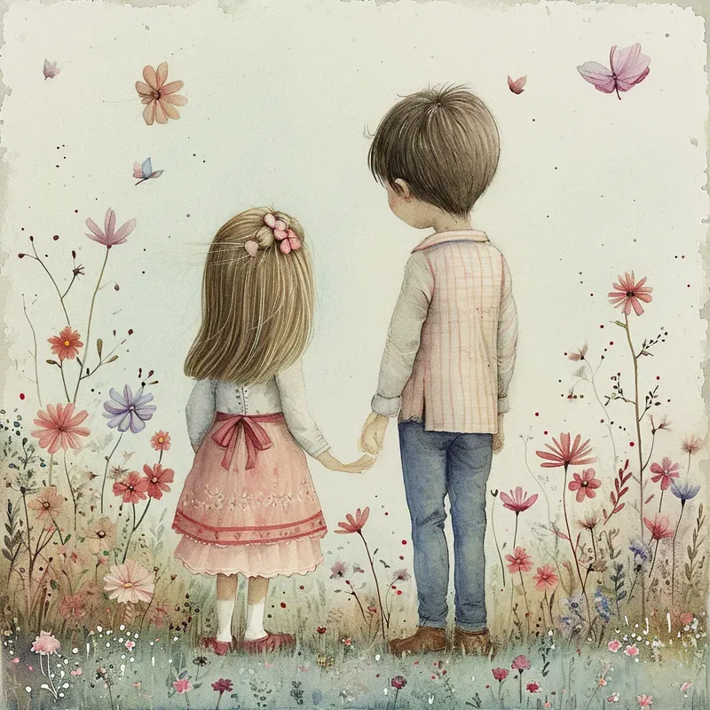 Cute Children Storybook Illustrations