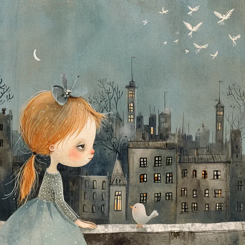 Cute Children Storybook Illustrations