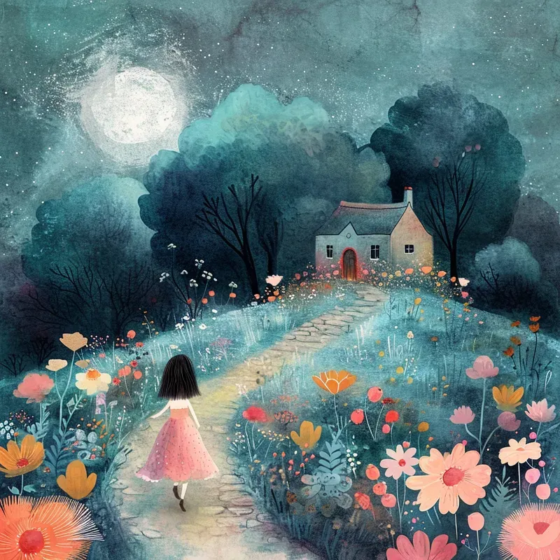Cute Children Storybook Illustrations