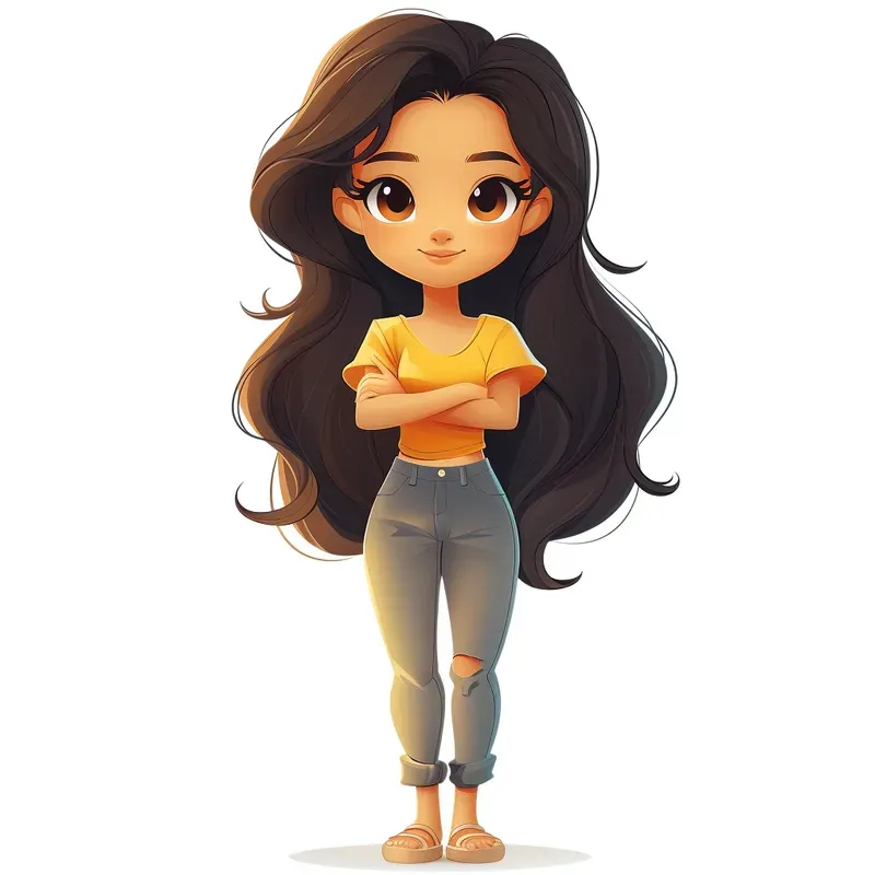 Cute Cartoon Characters People And Animals