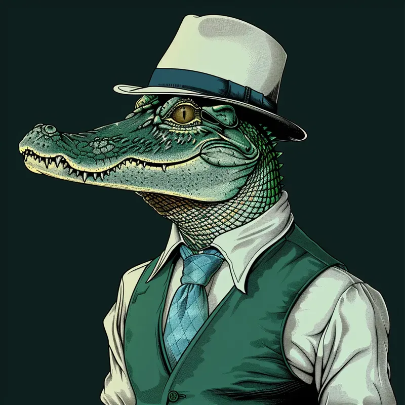 Funky Animal Illustrations With Clothing