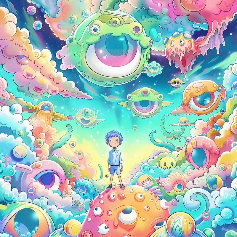 Cute Kawaii Anime Art Illustrations