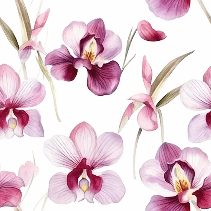 Watercolor Flower Patterns