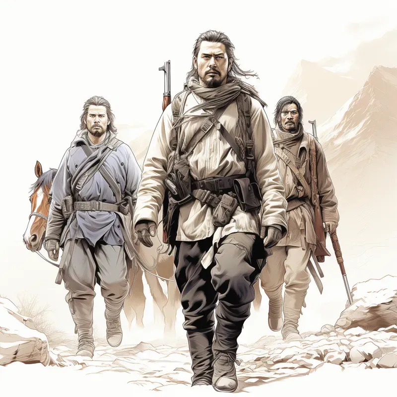 Detailed 2D Digital Line Art In Comic Books