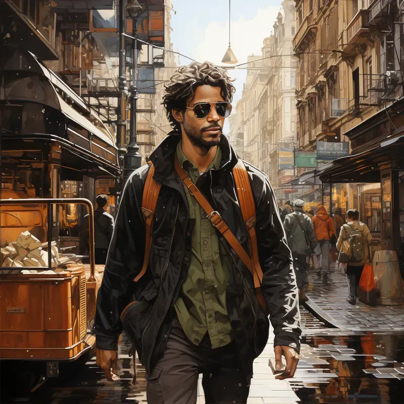 Detailed 2D Digital Line Art In Comic Books