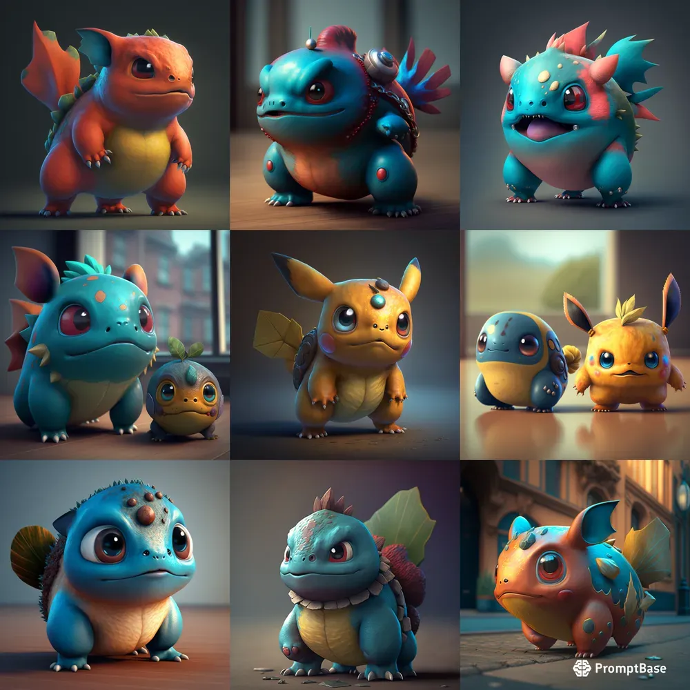 3D Pokemon