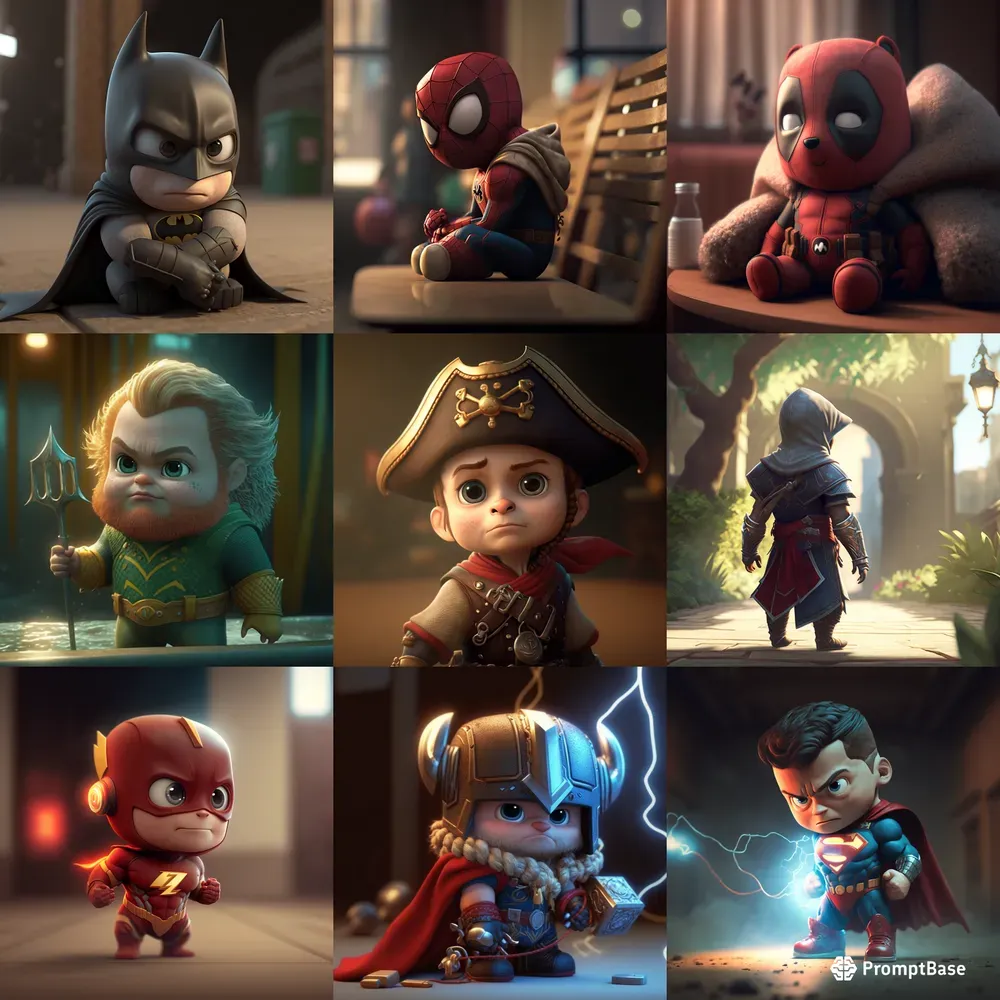 Baby Superheroes