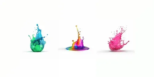 Splashes Of Color generated by midjourney
