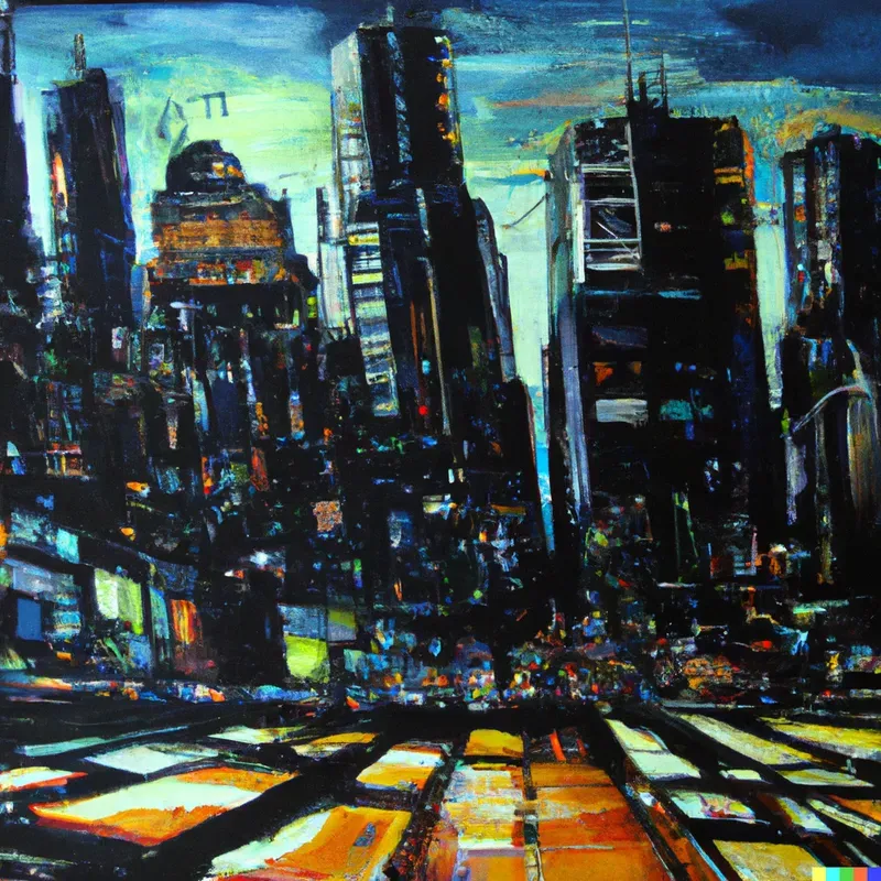 Oil Paintings With Extreme Emotions