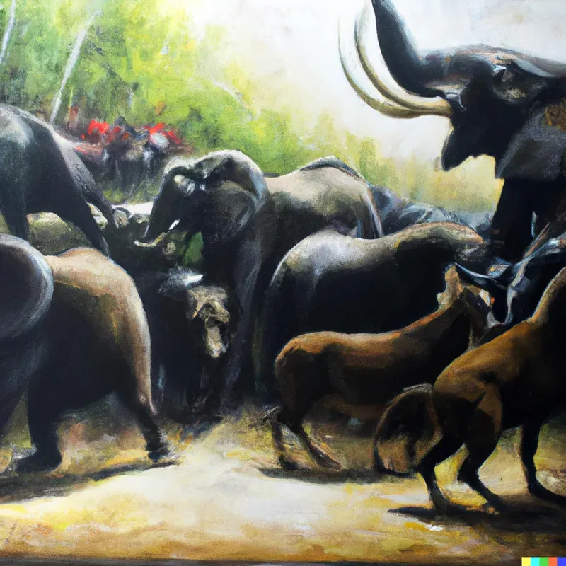 Oil Paintings With Extreme Emotions