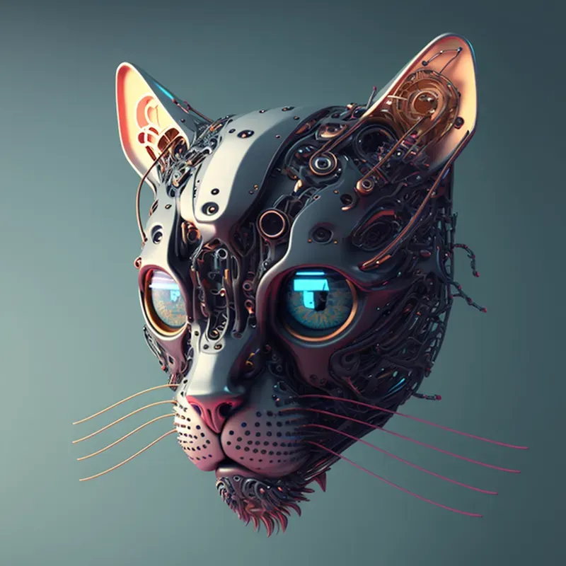 Cyborg Human Heads