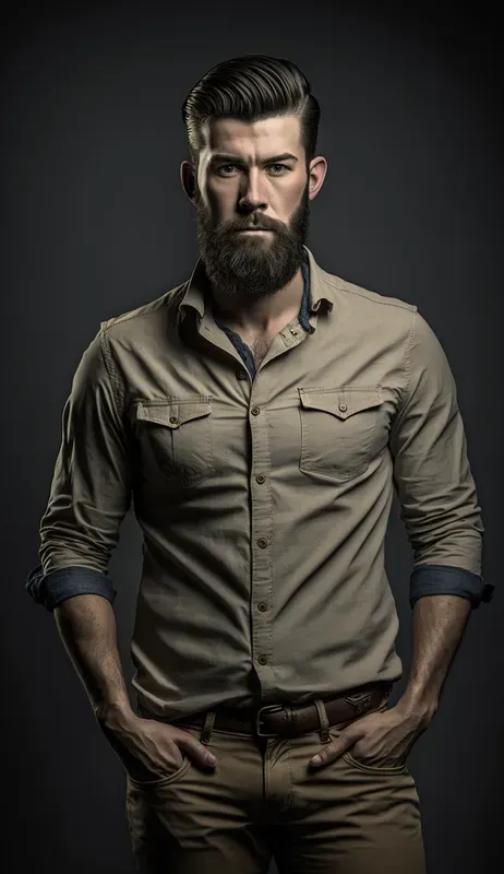 Photorealistic Portraits Of Men
