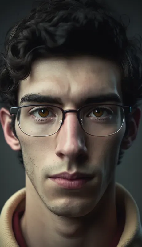 Photorealistic Portraits Of Men