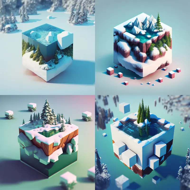 3d Mini World Scenes